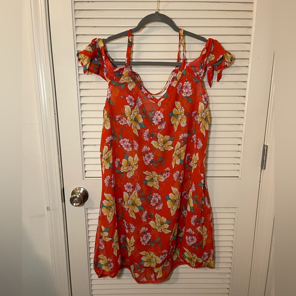 Tropical Swim Cover-Up